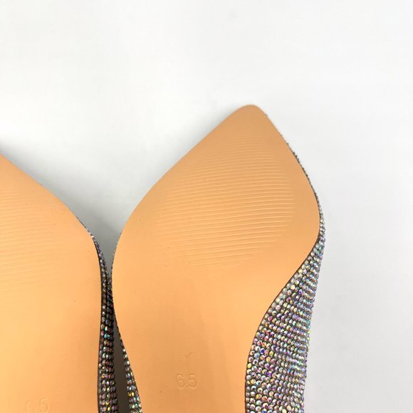 Steve Madden‎ Womens Altisha Rhinestone Jewel Encrusted Heels Pumps Shoes 6.5M - Picture 12 of 16